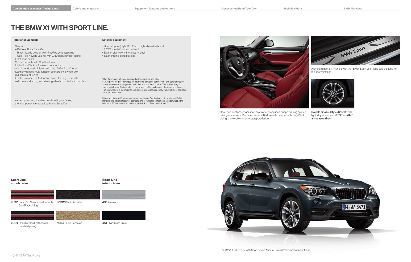 2014 BMW X1 Brochure Page 18